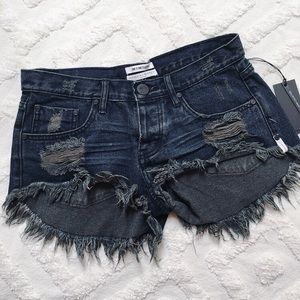 One Teaspoon ‘Bonitas’ Jean Shorts